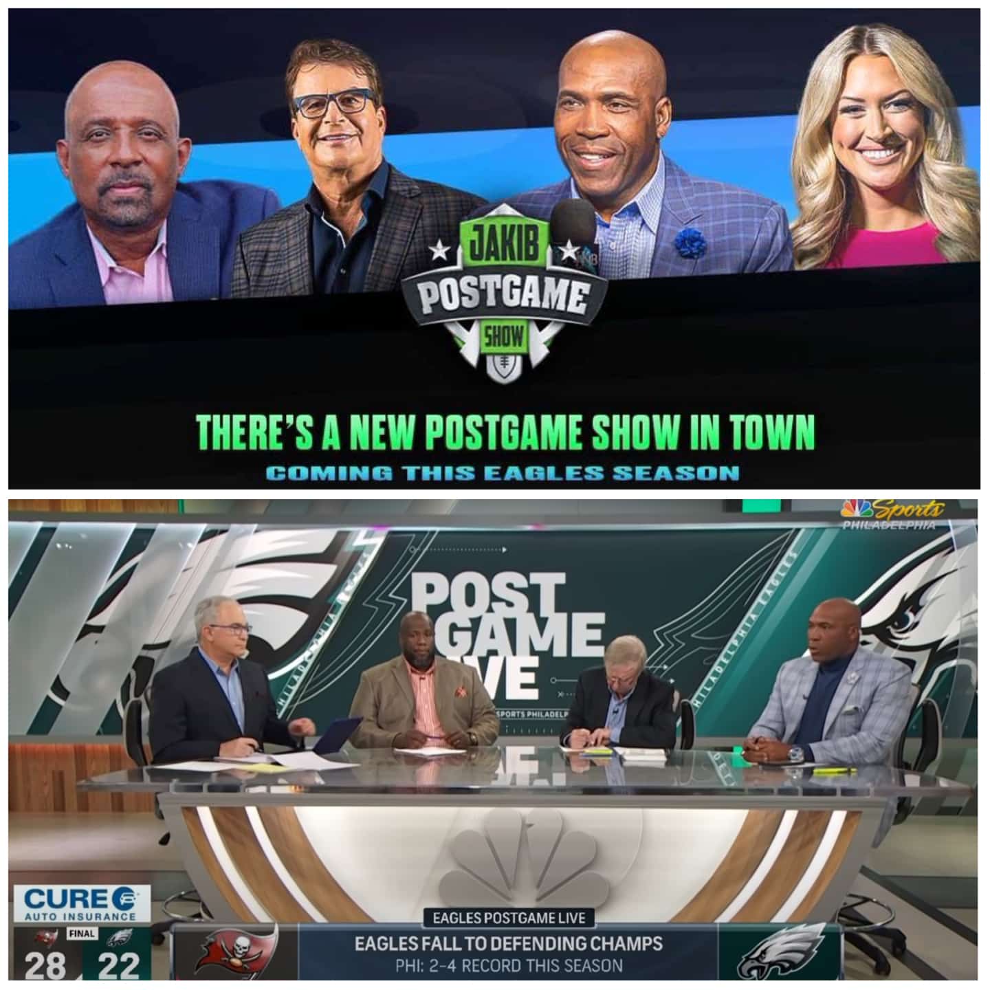 JAKIB Media Challenging Eagles Postgame Live is an Underrated Story Crossing Broad