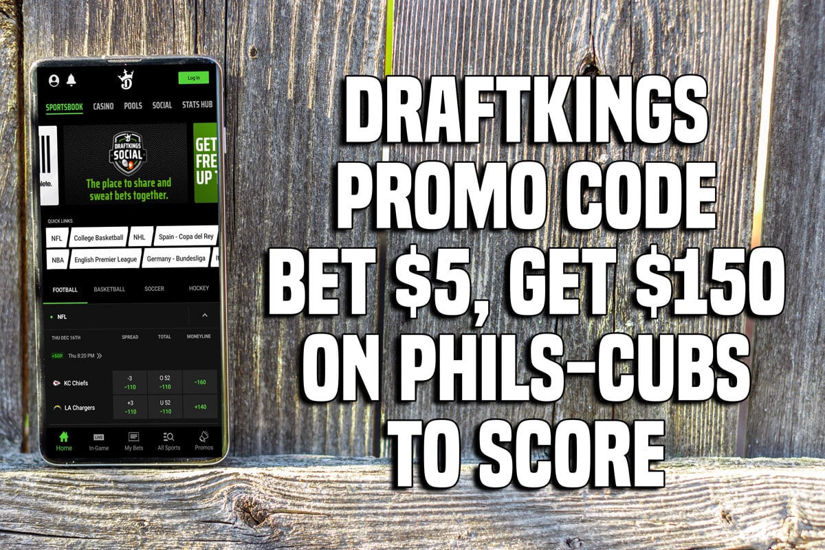 DraftKings Promo Code Has Bet $5, Get $150 Bonus On Phils-Cubs to Score