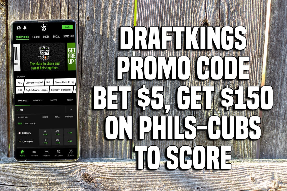 DraftKings Promo Code Has Bet 5, Get 150 Bonus On PhilsCubs to Score