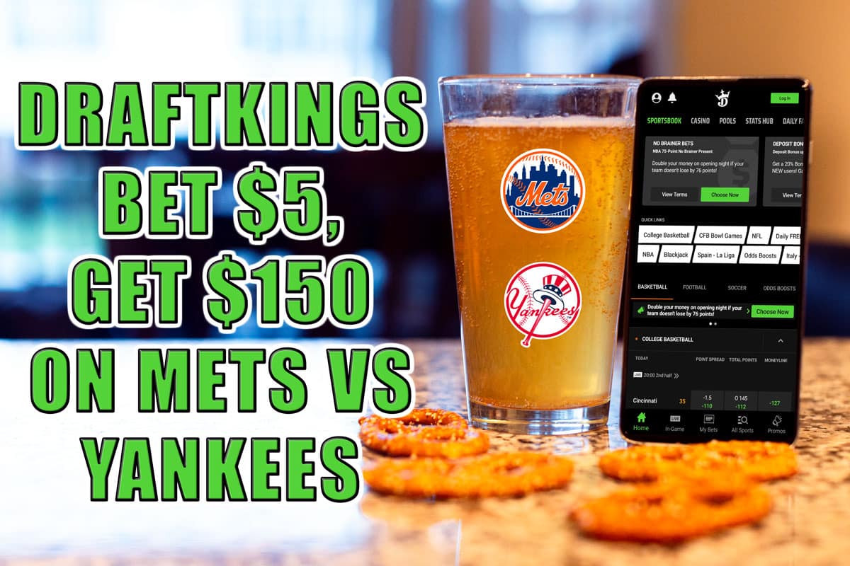 DraftKings Promo Code Secures Best Yankees-Mets Bonus With No-Brainer Bonus