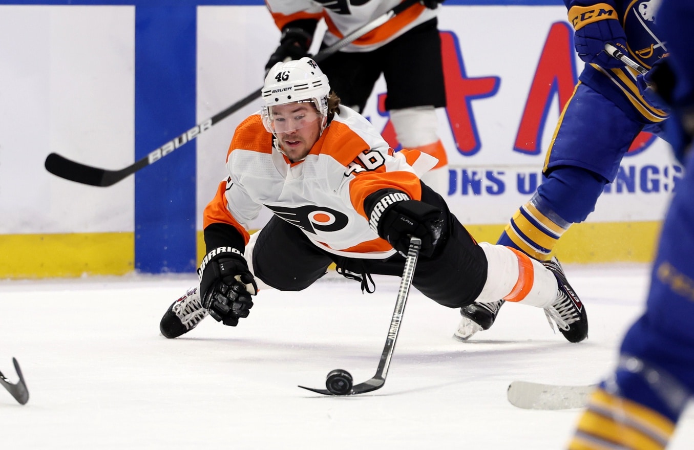 Flyers’ Bobby Brink Will Be Sidelined For Five Months After Labrum Surgery