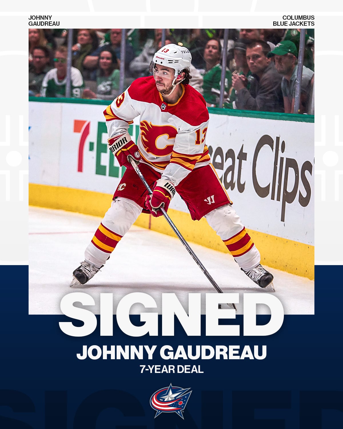 Why Johnny Gaudreau took less money to sign with Blue Jackets over Flames,  Devils