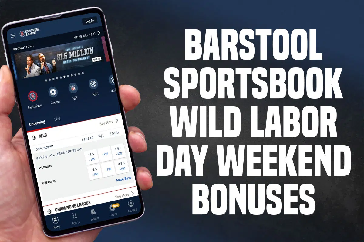 Barstool Sportsbook Promo Code Wild Labor Day Weekend Bonuses