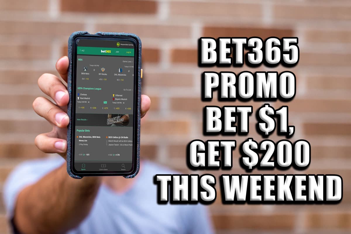 Bet365 Promo Is Giving New Jersey a Bet $1, Get $200 Special This Weekend