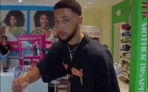 Ben Simmons Gets Run Up On By YouTuber At Candy Store