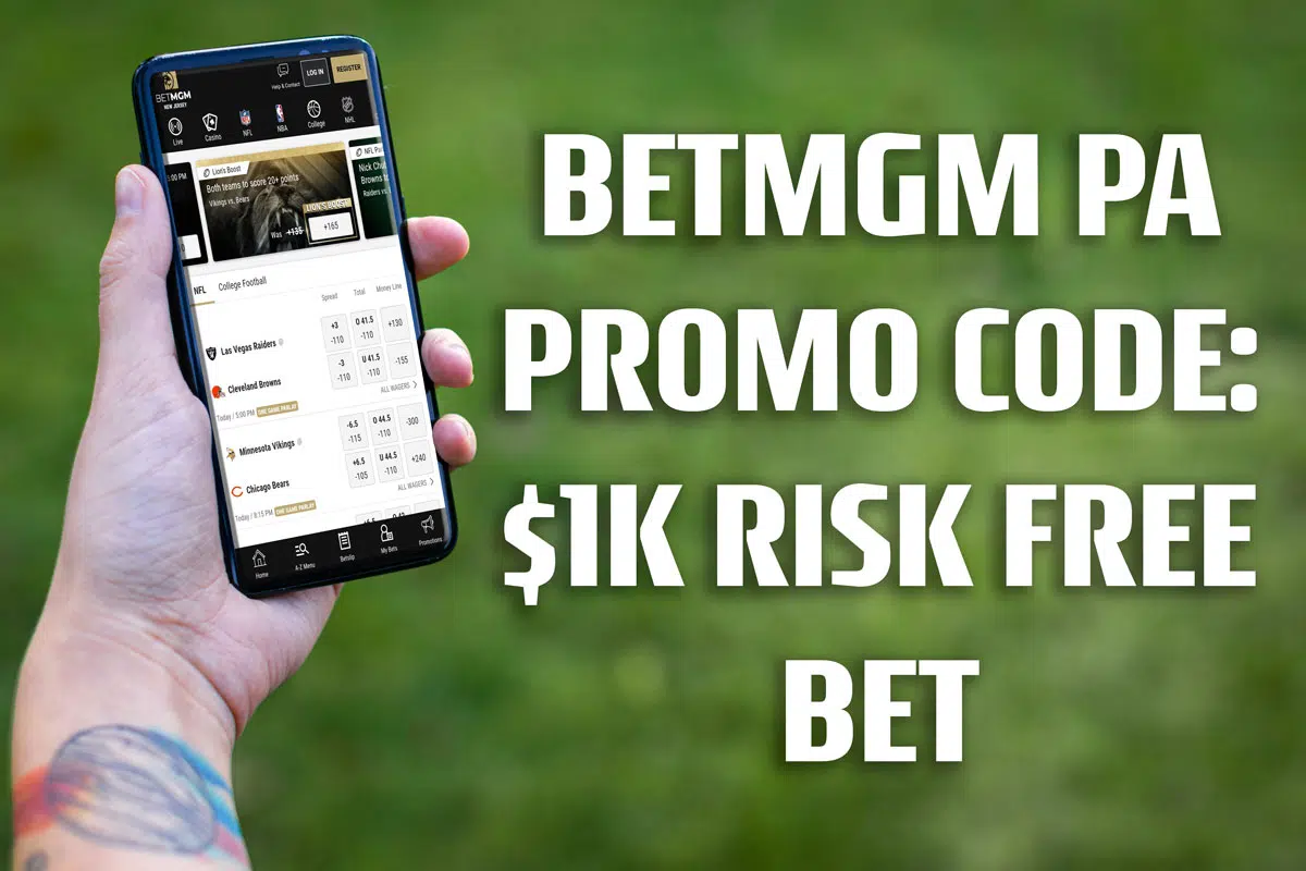 BetMGM PA Promo Code 1K RFB for PSUAuburn, Steelers, Eagles