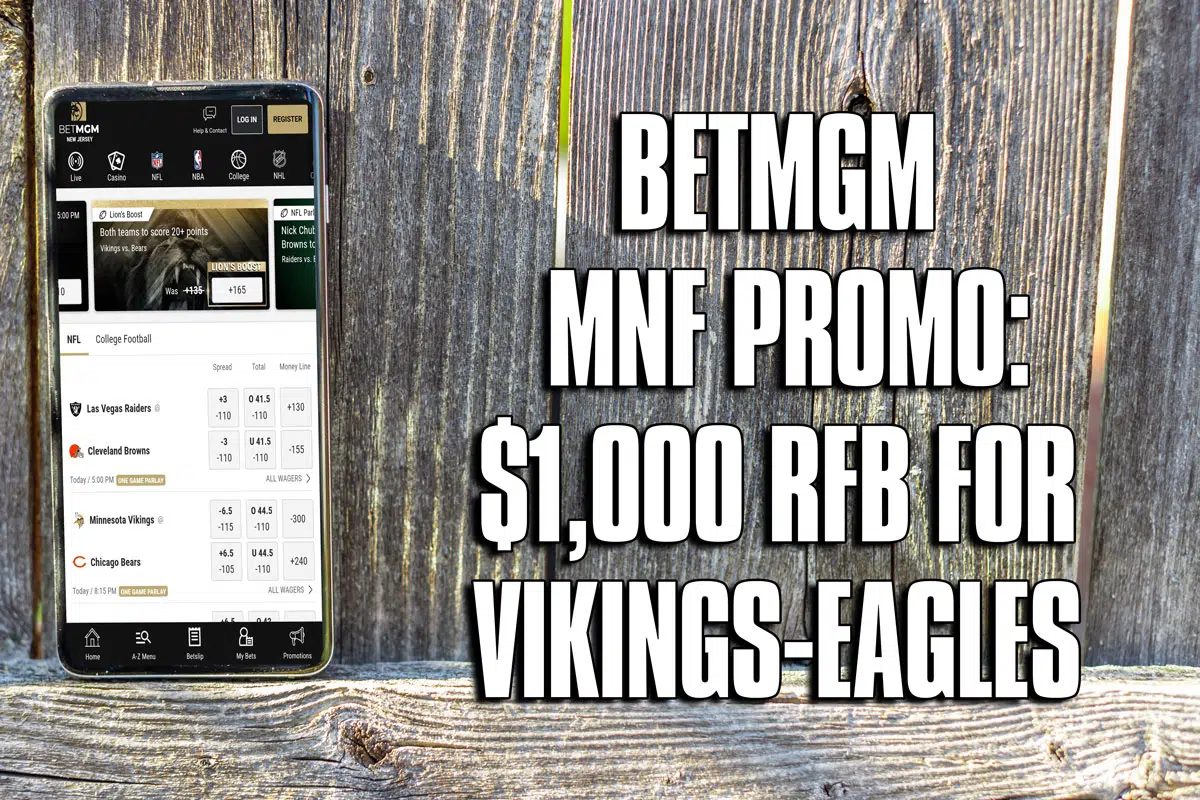 betmgm promo code mnf