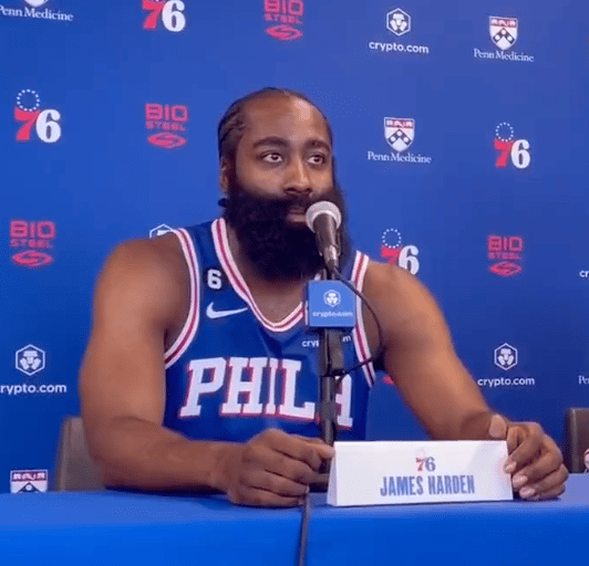 James Harden Says He Lost 100 Pounds in the Offseason