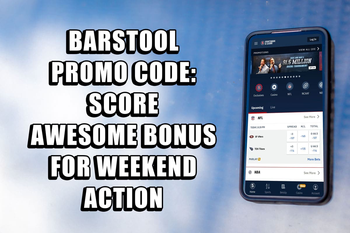 Barstool Sportsbook Promo Code Covers NFL Week 8, Jake Paul Fight, More