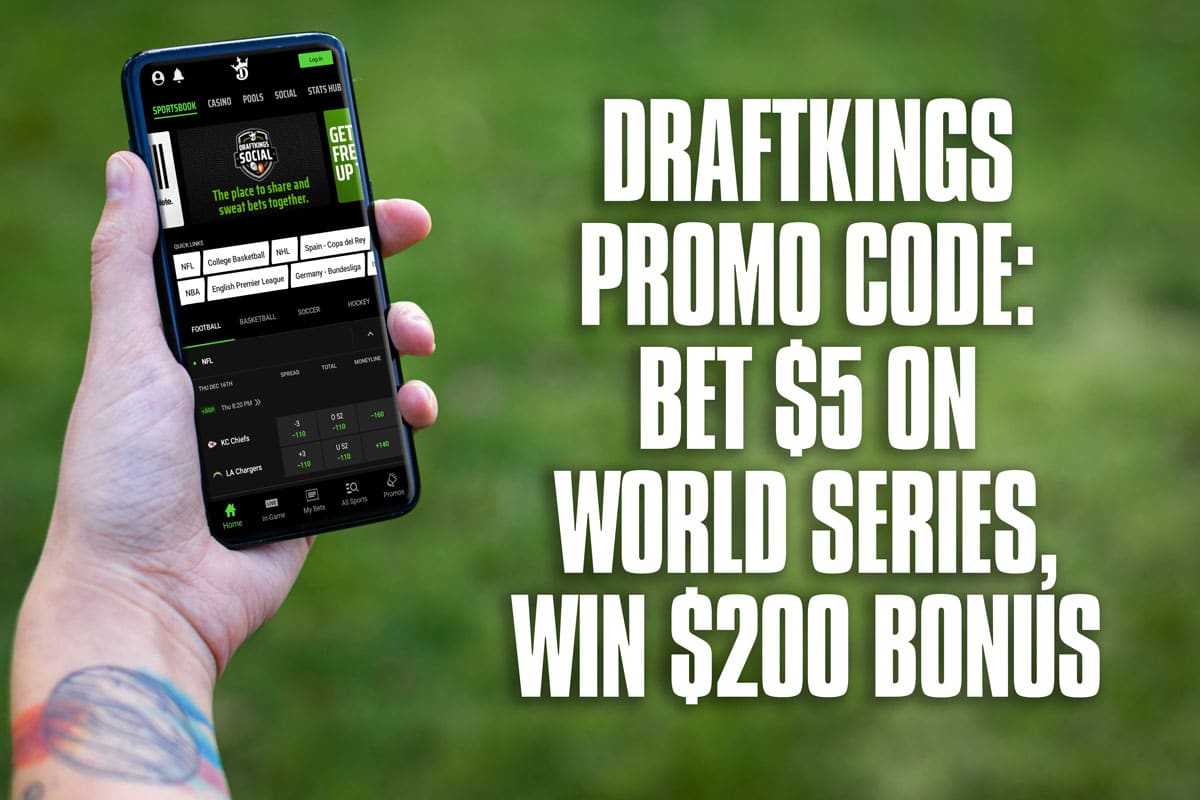 DraftKings Promo Code: Bet $5 on Phillies-Astros World Series, Win $200 Bonus