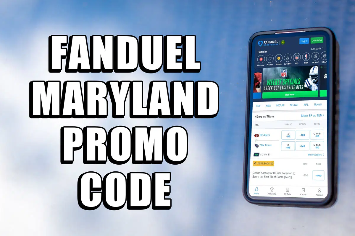 FanDuel Maryland Promo Code Register Early, Get 100 Betting Bankroll