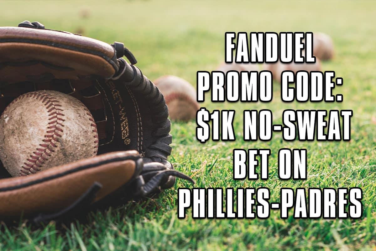 FanDuel Promo Code: Bet Phillies-Padres with $1K No-Sweat Bet