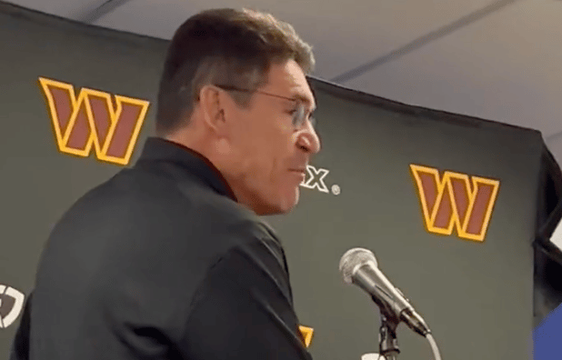 Ron Rivera Gets Very Angry at Valid Carson Wentz Question