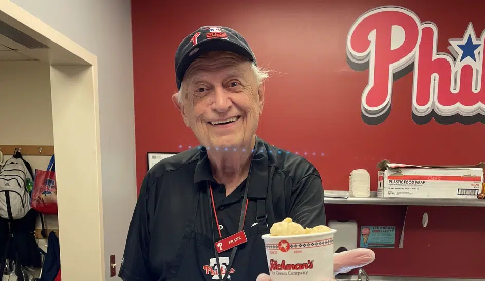 Frankie Two Scoops Just Called 'Game' Crossing Broad