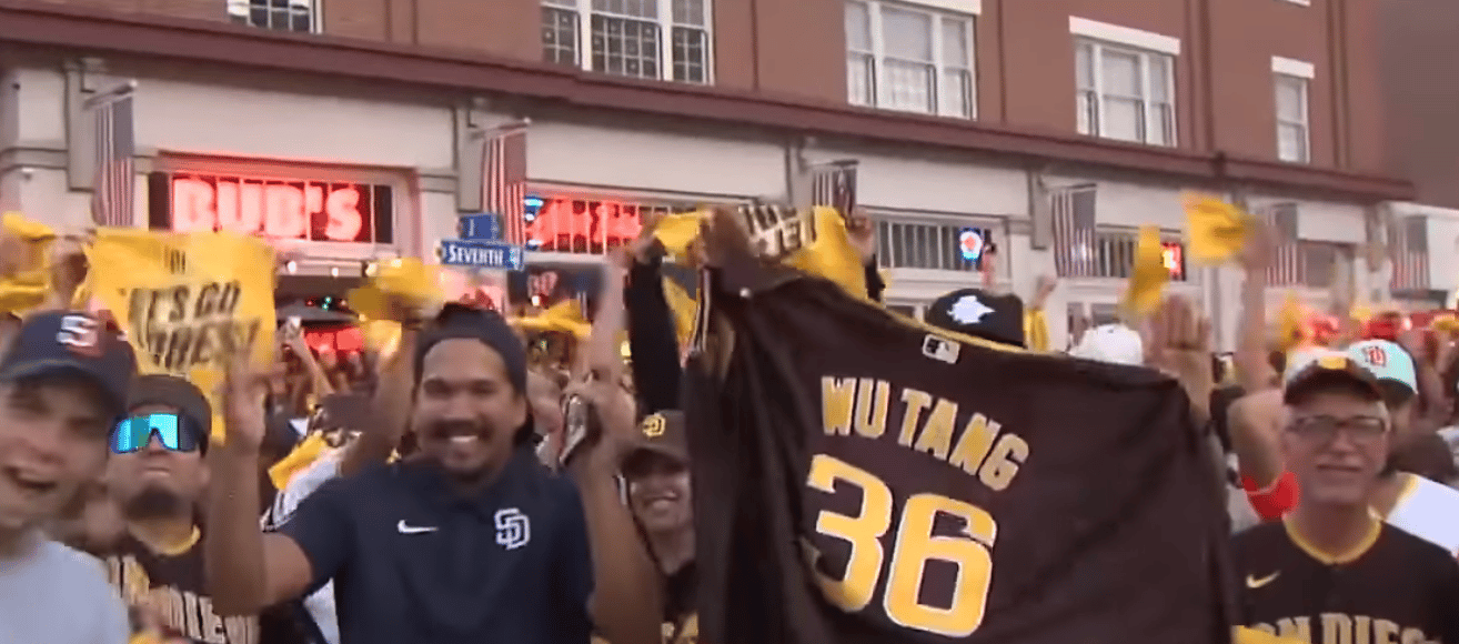 Padres Fans Partied in the Streets After Game 2 Like They Just Won the World Series