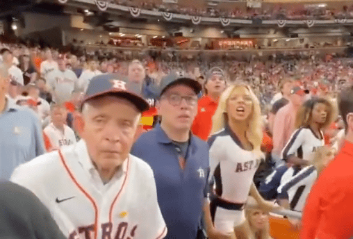 I Love this Astros Dancer Not Recognizing the Situation as Mattress Mack has $75 Million on the Line