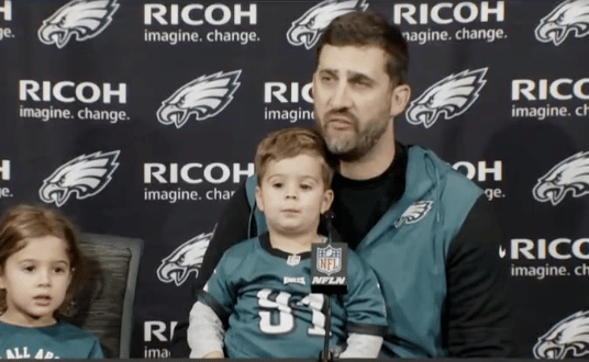 Nick Sirianni Isn’t Sending His Relatives Christmas Cards Because They Wore Steelers Gear to the Eagles Game Today