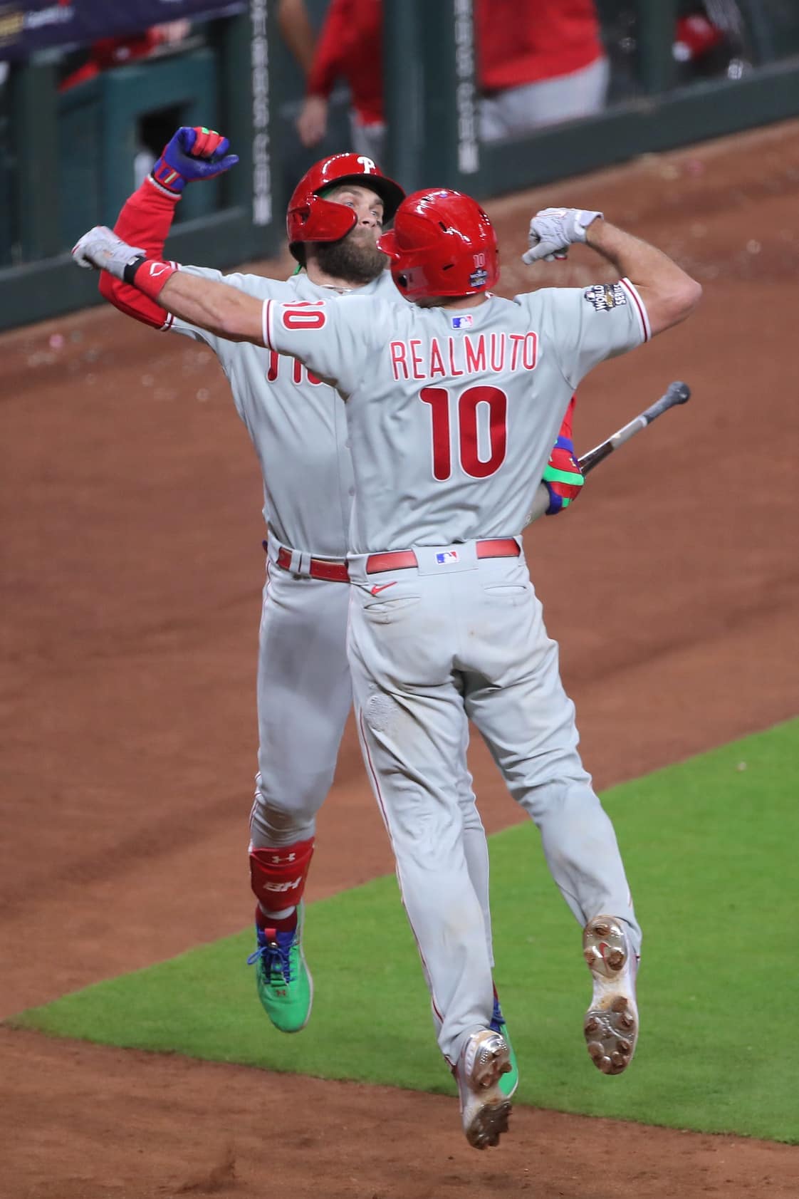 Two late home runs and an epic double play rally Braves for series tie  against Phillies - The Boston Globe