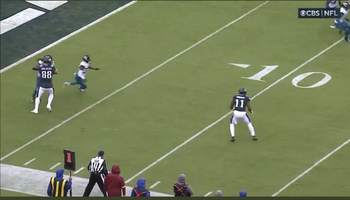 Let’s Talk About the Dallas Goedert Offensive Pass Interference Penalty
