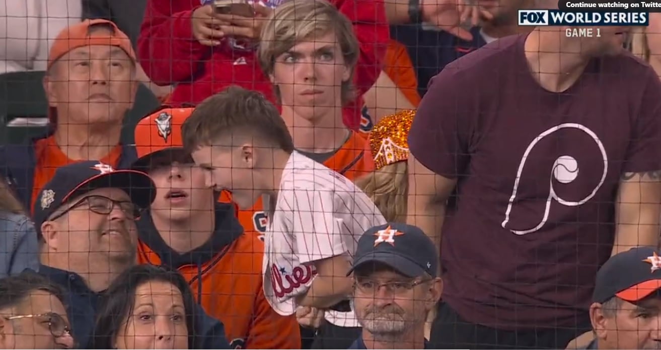 The Little Phillies Fan From Friday Night is Just as Much of a Menace as we Expected