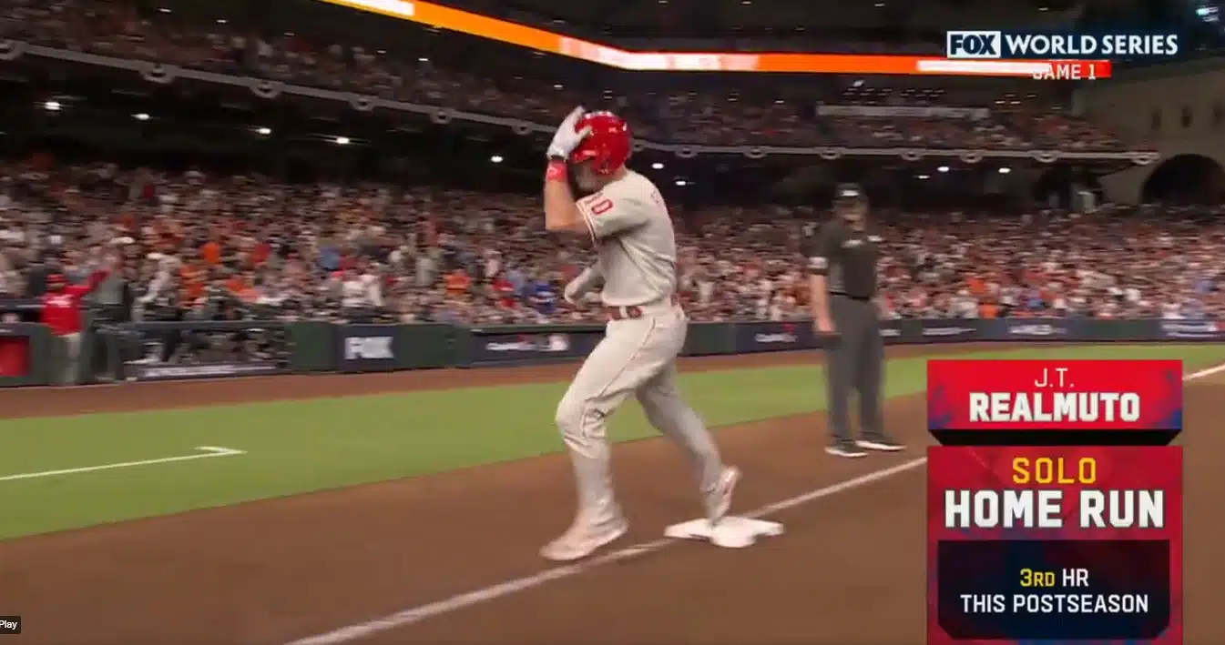 Phillies DO IT AGAIN, Erase FiveRun Deficit to Claim Game 1 of World