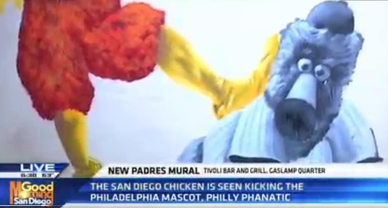 The San Diego Chicken Mural Didn’t Even Last 24 Hours