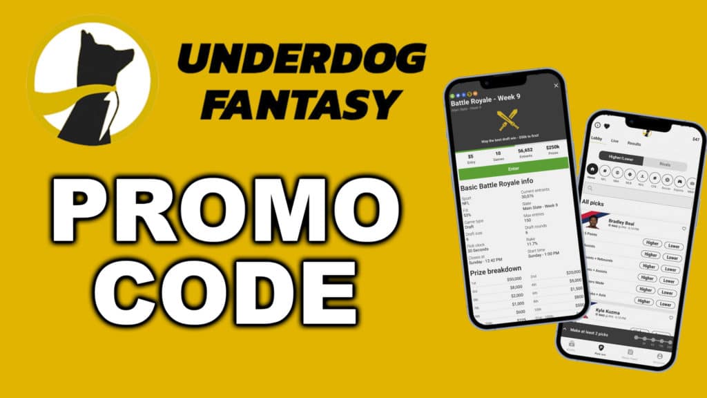 Underdog Fantasy Promo Code With 100 Value Available Now Crossing Broad