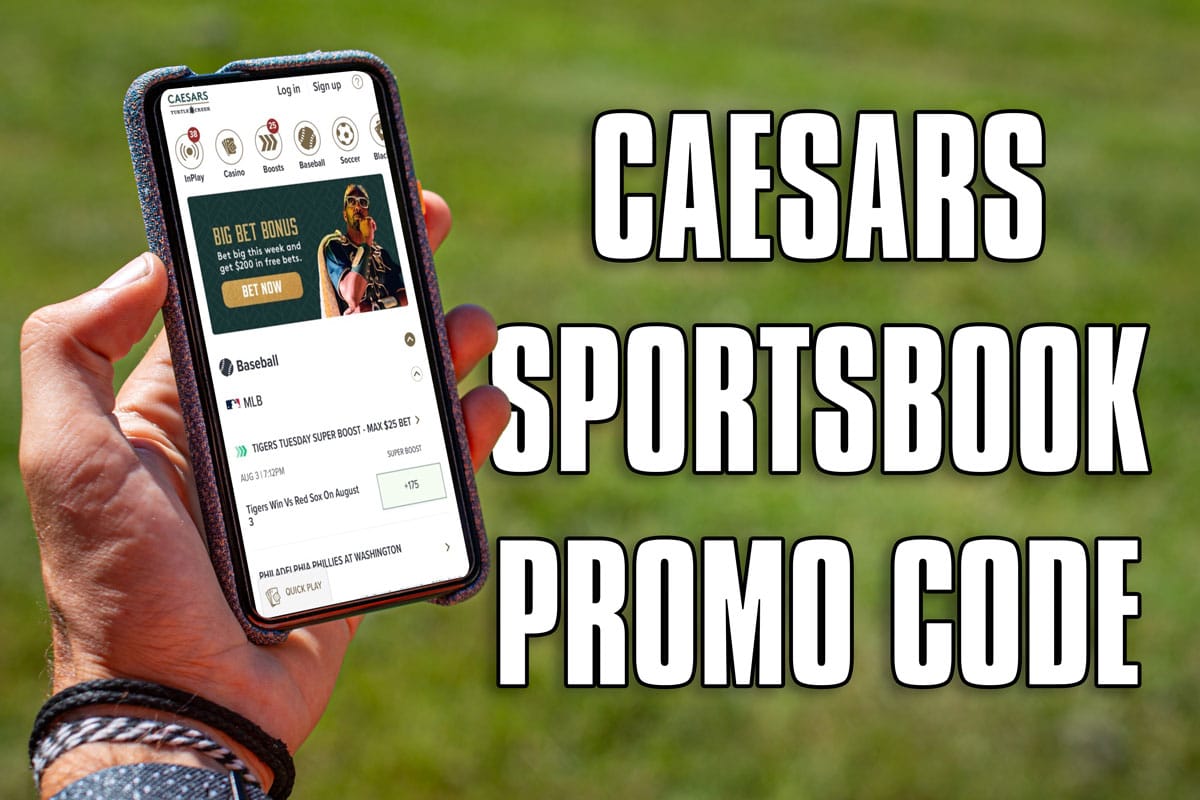Caesars Sportsbook Promo Code: Massive First Bet for NFL, World Series, More