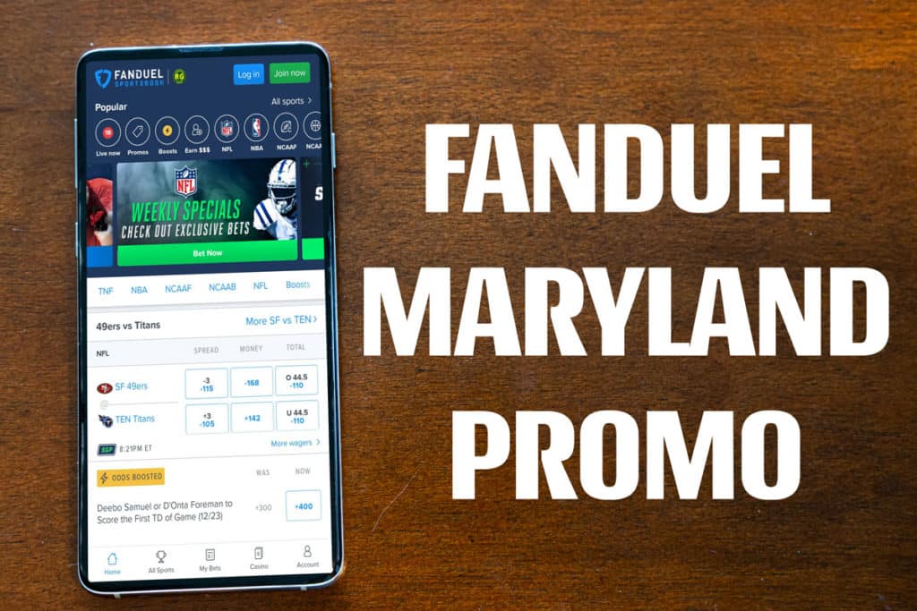 FanDuel Maryland Promo Here's How to Get PreLaunch Bonus Crossing Broad