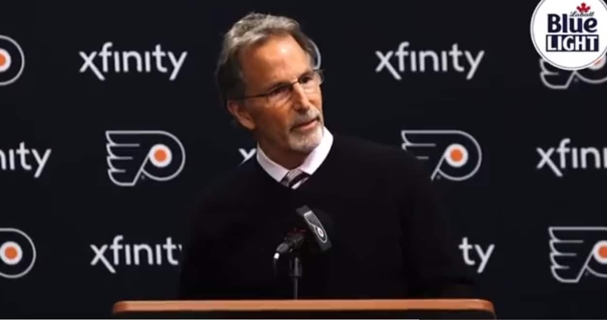 The “Which Flyers Reporter Will John Tortorella Chew Out First” Bet is Dangerously Close to Cashing