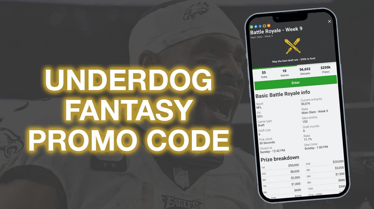 The Best Underdog Fantasy Promo Code For Today’s NFL Slate