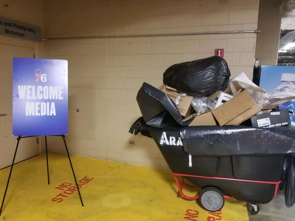 Report Ranks Wells Fargo Center as One of the Dirtiest Arenas in Country