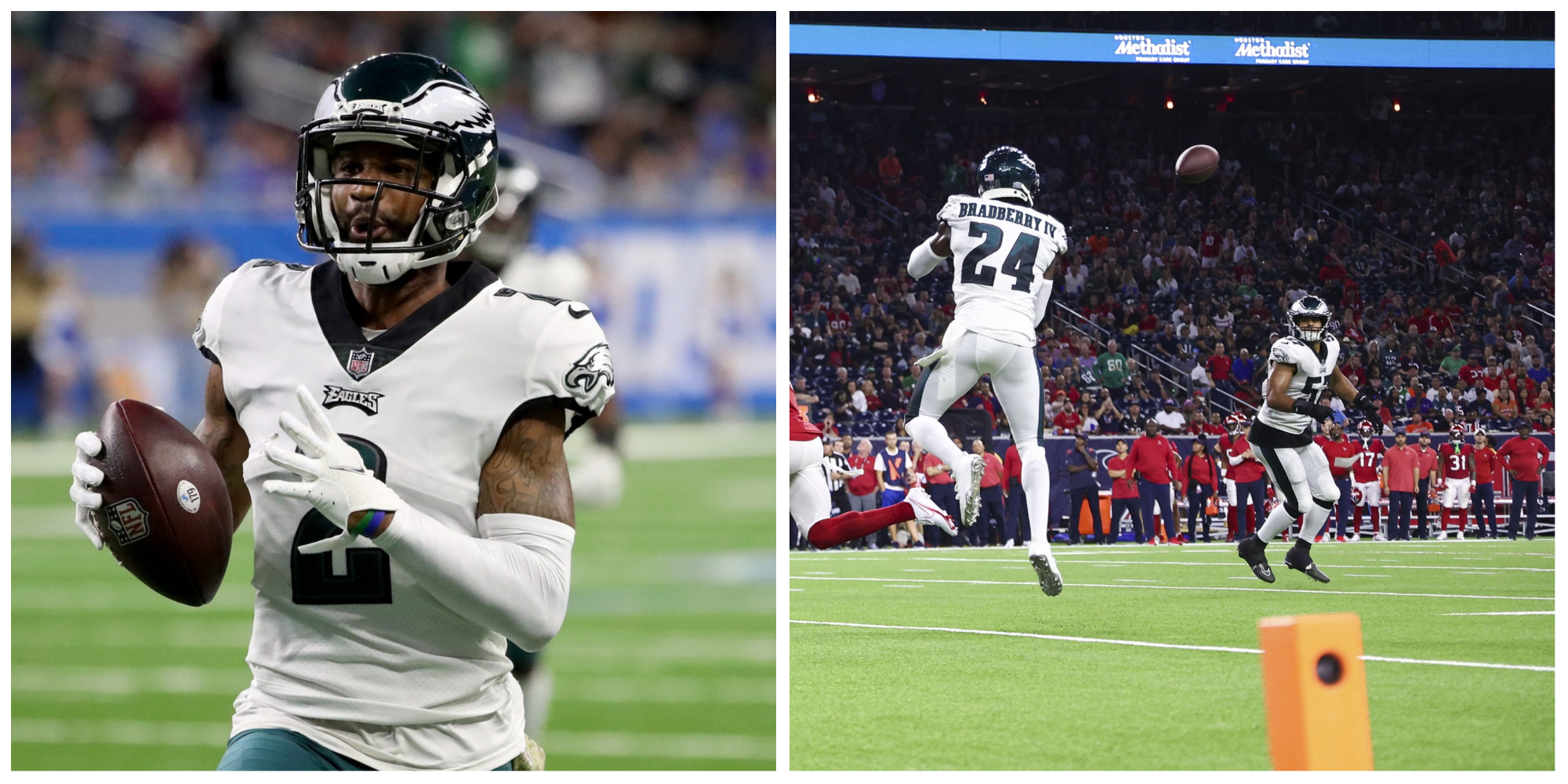 Darius Slay and James Bradberry Having Best Eagles Cornerback Season in More Than 15 Years