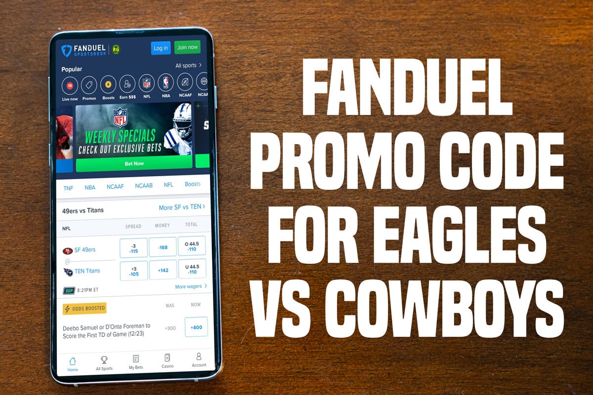 FanDuel Promo Code: Claim the Eagles-Cowboys $2,500 No-Sweat Bet