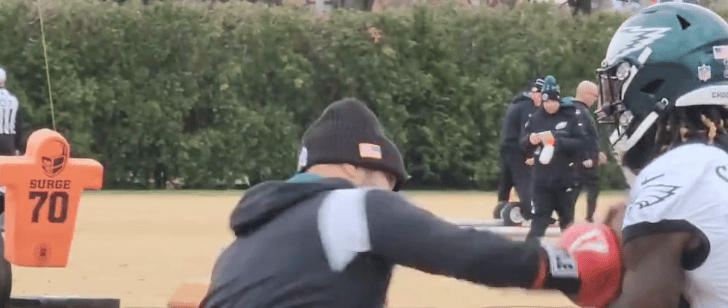 Is the Eagles Ball Security Drill Just An Excuse to Punch Players?