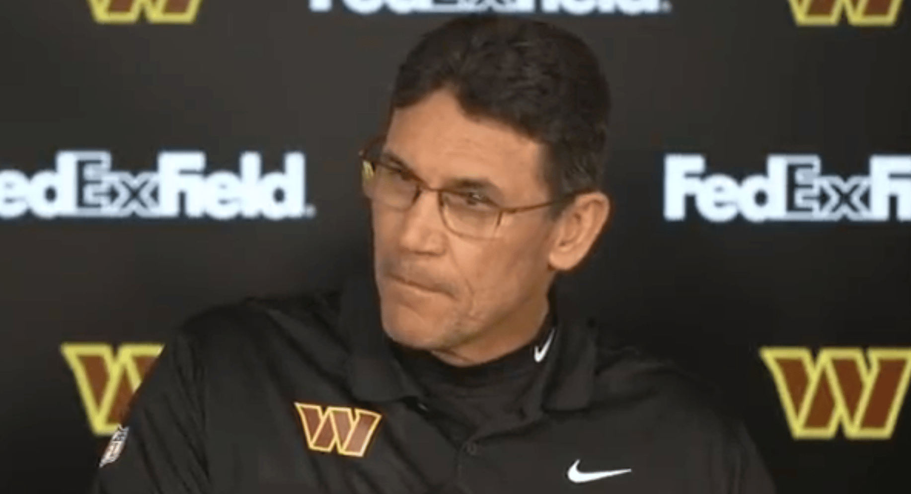 Ron Rivera Had No Idea The Commies Could Be Eliminated From the Playoffs Today