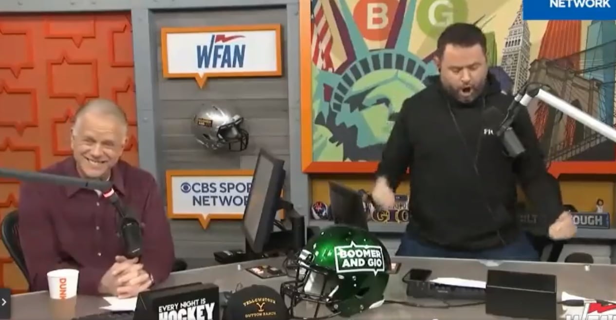 WFAN’s Gregg Giannotti Rants About Flyers Fans While Boomer Esiason Suggests DOOP Song is by “that German Band”