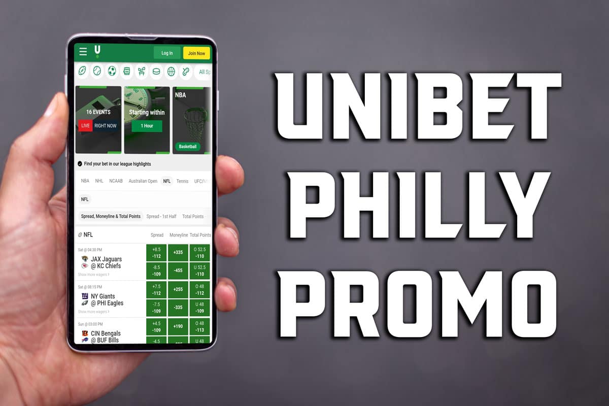 Unibet Philly:  Make $500 Risk-Free Bet, Win Exclusive Philly Sportsbook Memorabilia