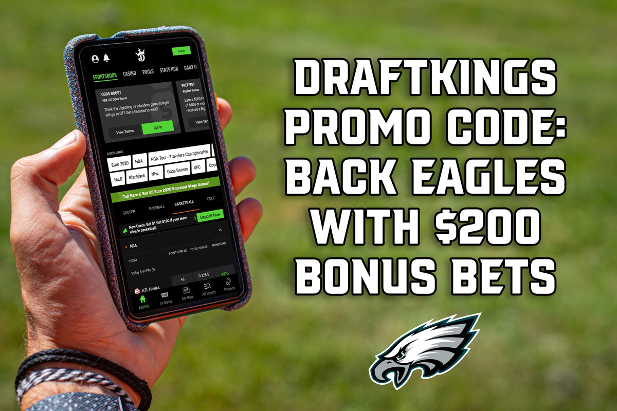 DraftKings Promo Code: Back Eagles with $200 Bonus Bets in Super Bowl 57