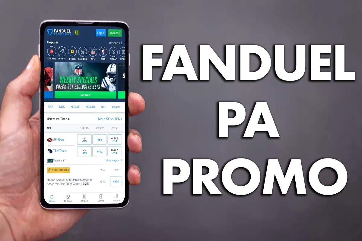 FanDuel pa promo code