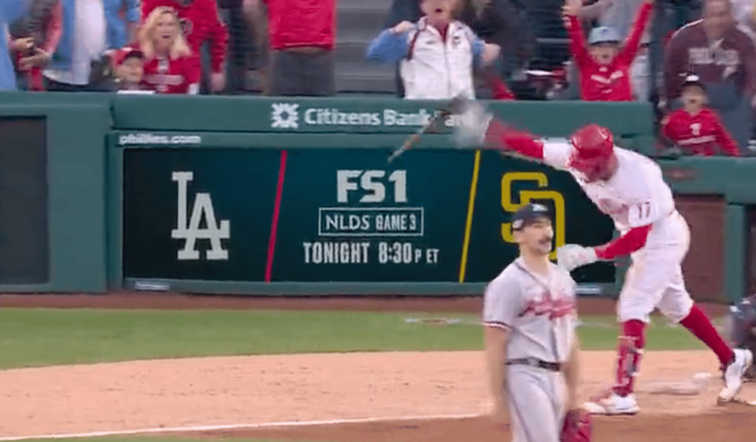 Looks Like MLB: The Show is Adding Rhys Hoskins’ Bat Spike as a Home Run Celebration