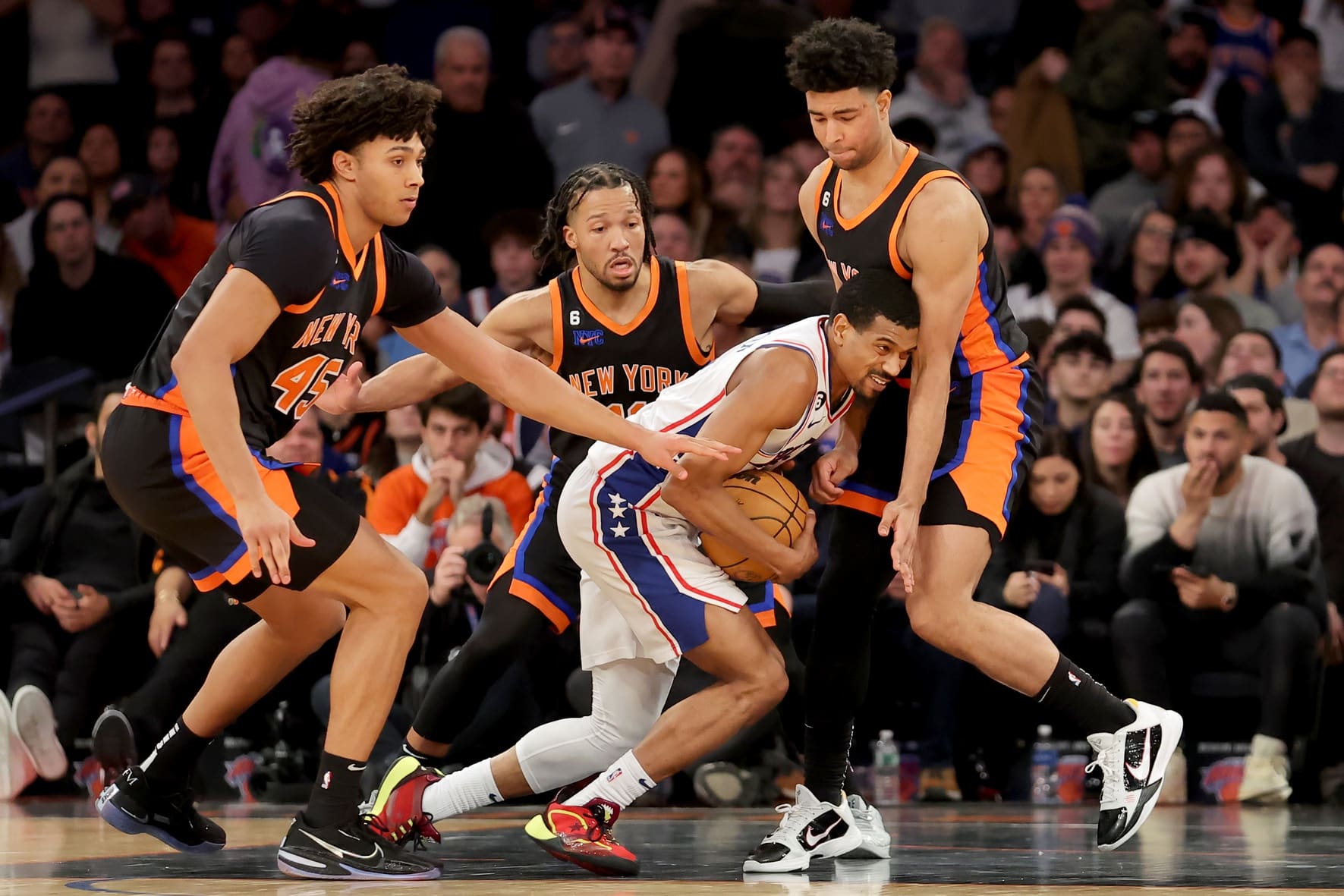 Sixers Bench Wretched in New York, but at Least We Got a Birds Chant at MSG