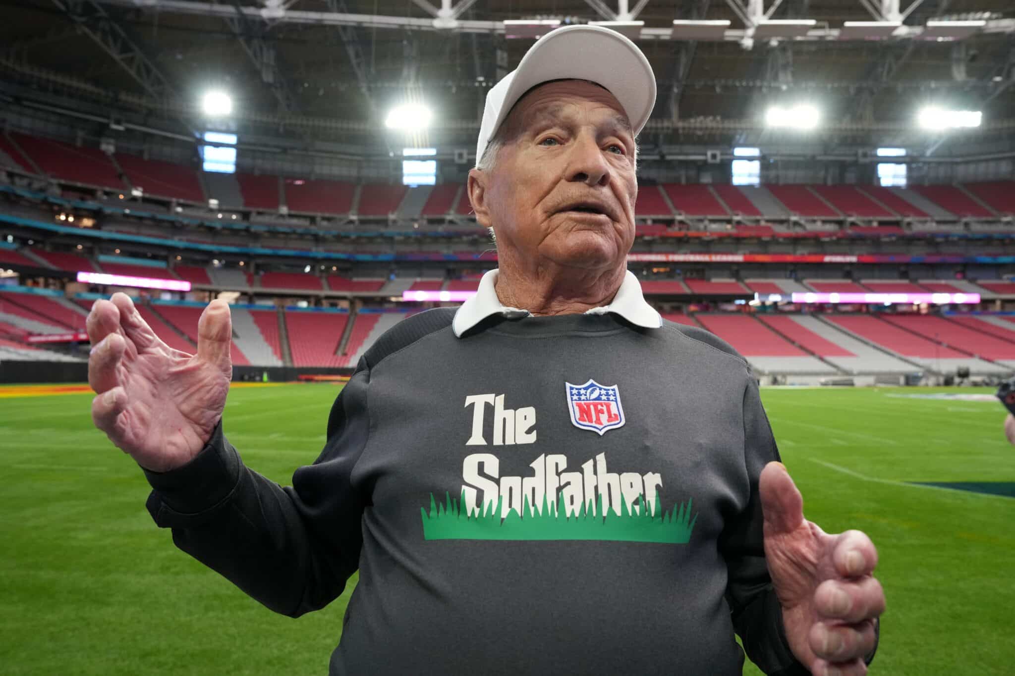 The Super Bowl Groundskeeper is a Chiefs Fan and Retired After the Game (a Conspiracy Theory)