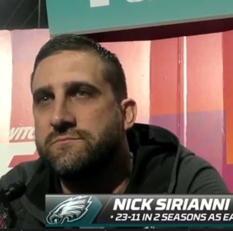 The Guy Who Asked Nick Sirianni if the Super Bowl is a “Must Win Game” Does this Every Year