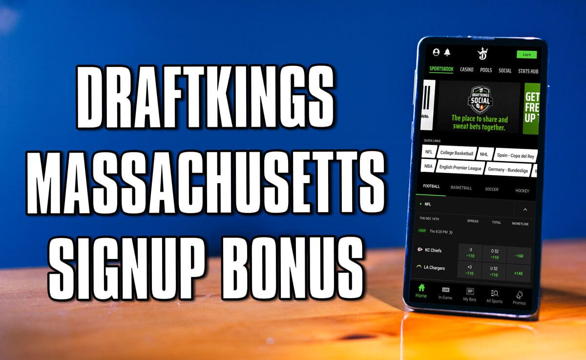 DraftKings Massachusetts Signup Bonus: Bet $5 to Win $200 instantly