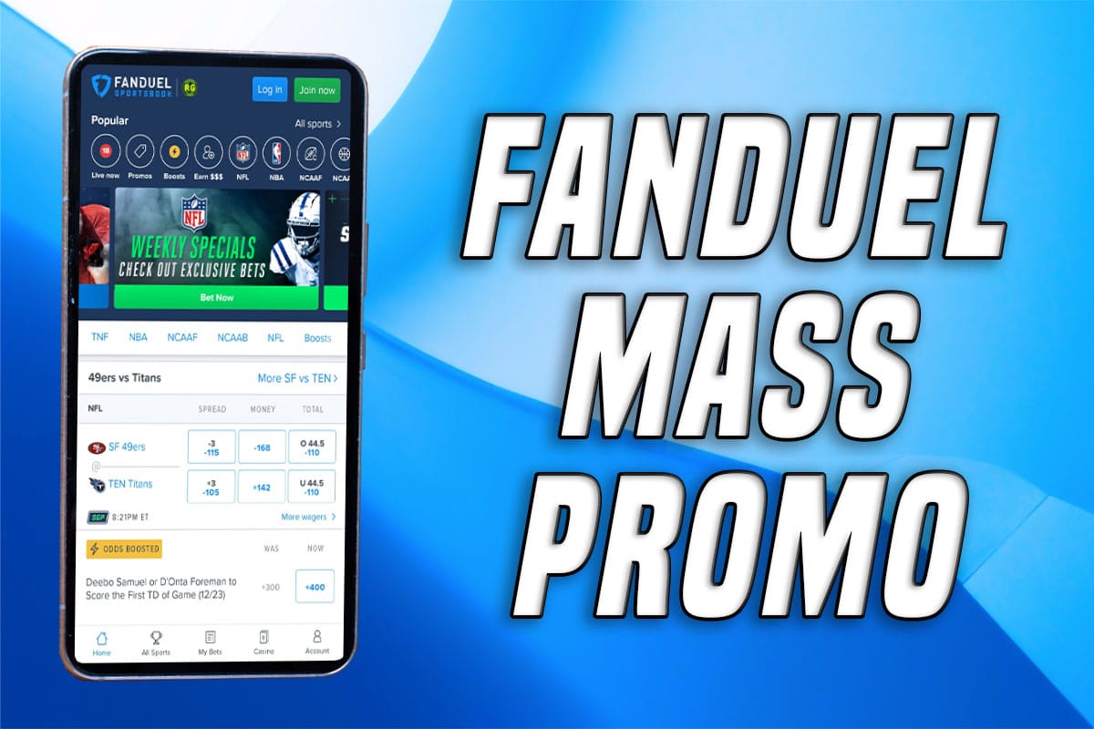 FanDuel Mass Promo: Pre-Registration $100 Bonus Bets Offer Available