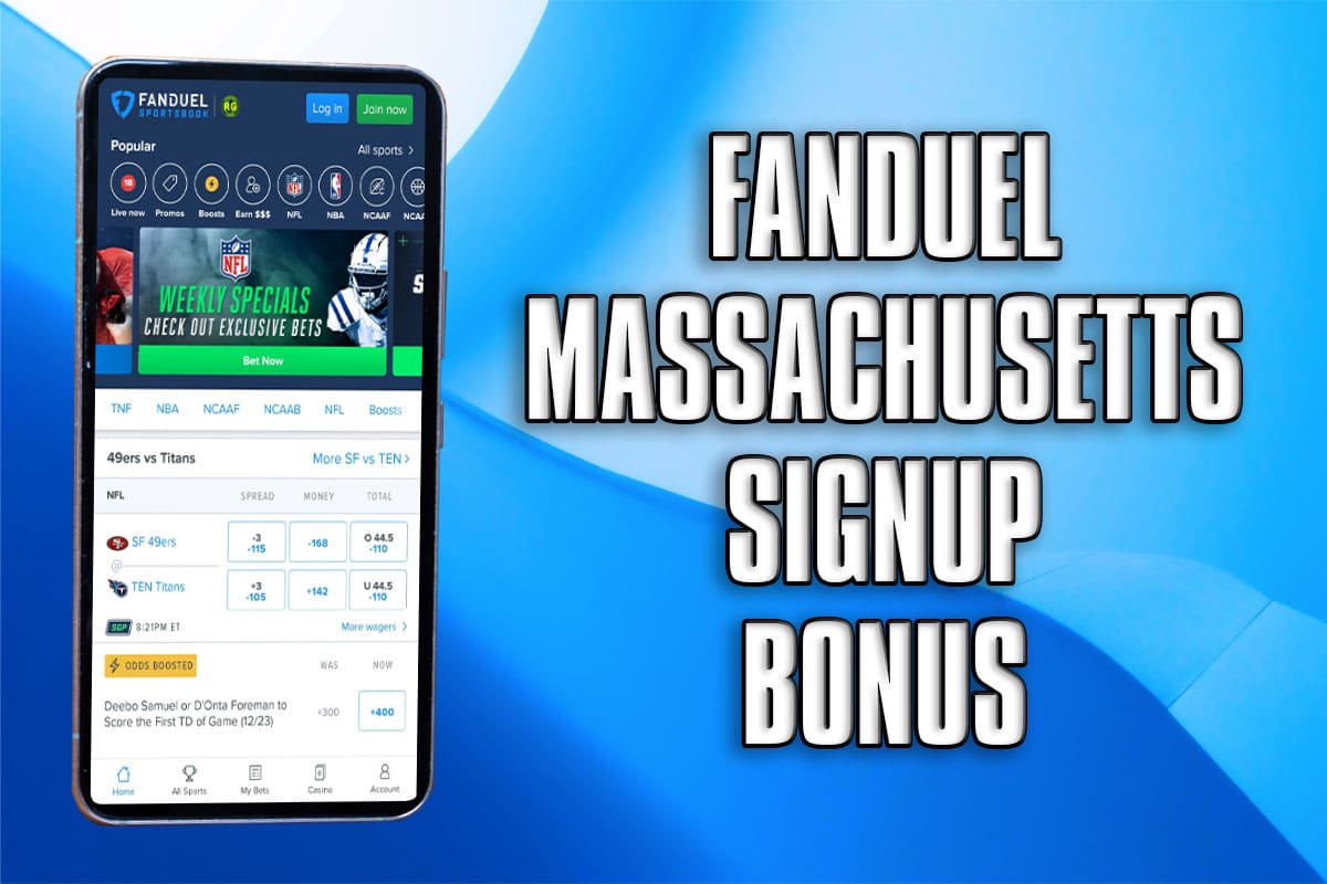 FanDuel Massachusetts signup bonus