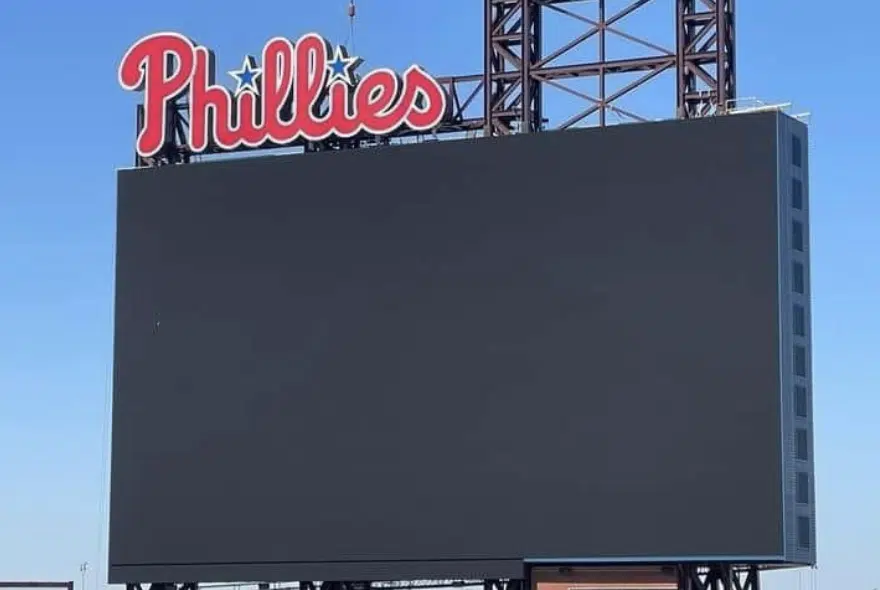 The New Phillies Scoreboard is Ready to Go and it Looks MASSIVE ...
