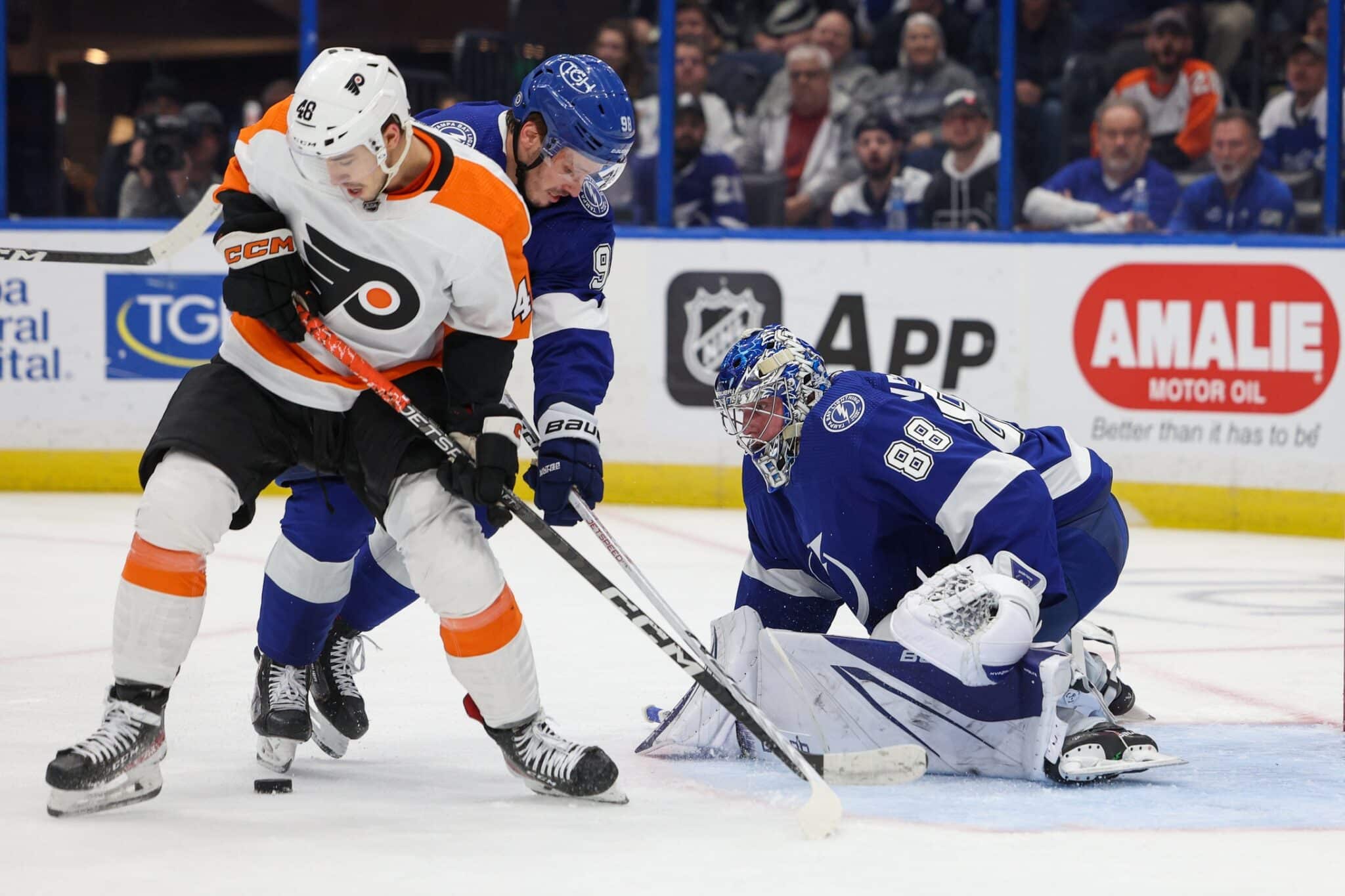 John Tortorella Doesn’t Know Where to go Next After Benching Joel Farabee and Travis Sanheim in Tampa Bay Loss