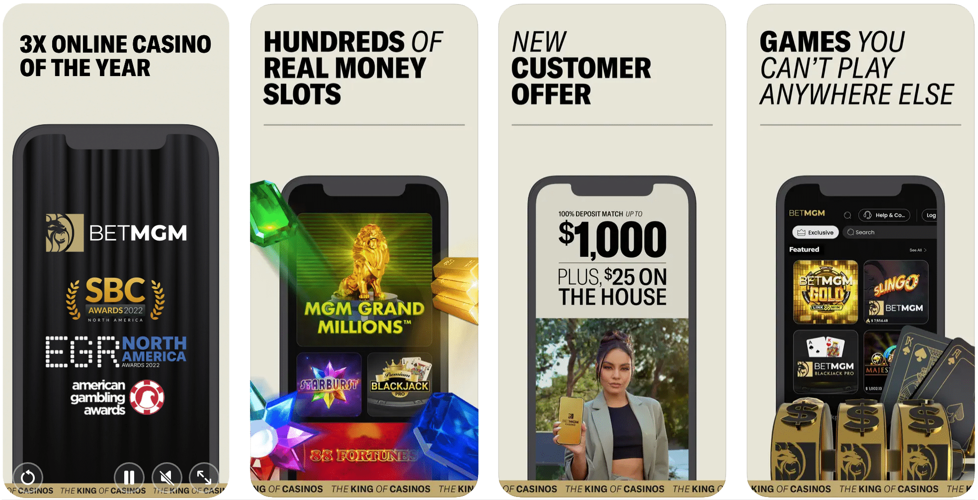 BetMGM Casino, App Store Screenshot